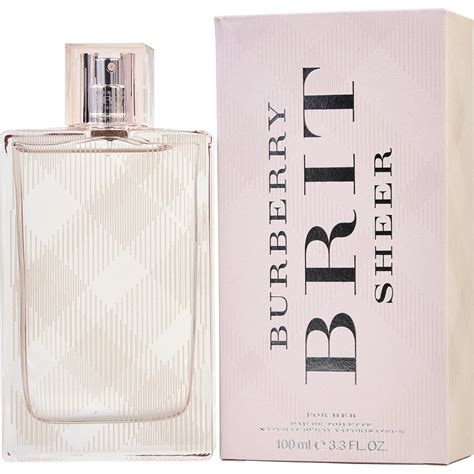 burberry brit sheer perfume for her review|Burberry Brit sheer edt 100ml.